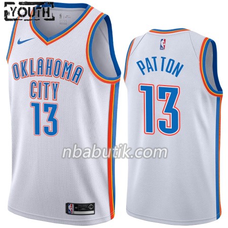 NBA Børn Trøje Oklahoma City Thunder Justin Patton 13 Nike 2019-20 Association Edition Swingman